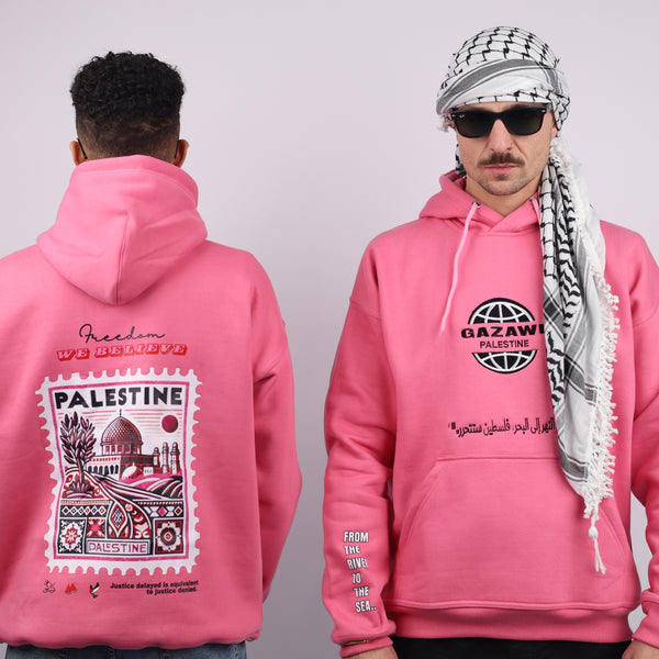 Gazawi - Palestinian Stamp Hoodie (limited edition)